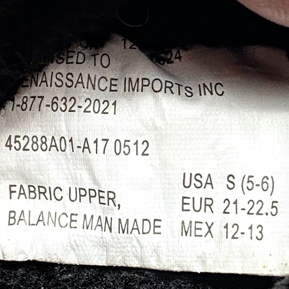 NWOT Wisconsin Badgers Toddler Slippers Size Small (5-6) - Picture 11 of 13